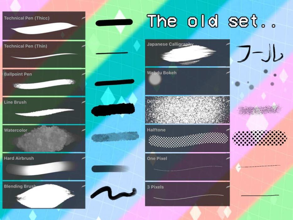 <a href="https://brushes.work/tag/pack/" rel="tag">pack</a>, <a href="https://brushes.work/tag/stamp/" rel="tag">stamp</a>, <a href="https://brushes.work/tag/texture/" rel="tag">texture</a>