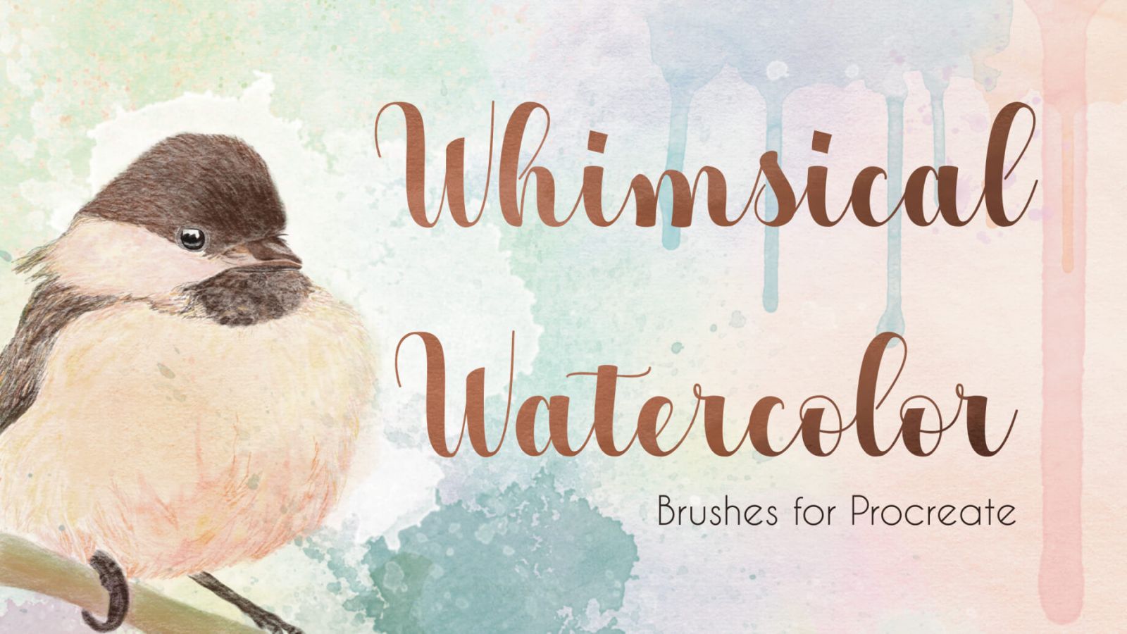 Whimsical Watercolor Procreate Brushes - Free Brushes for Procreate