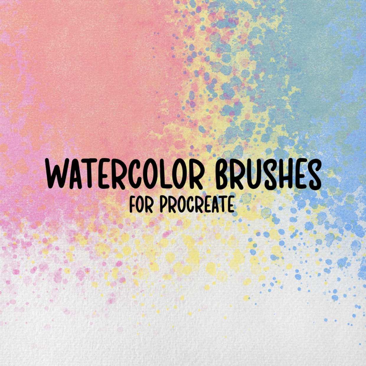 Watercolor Brushes - Free Brushes for Procreate