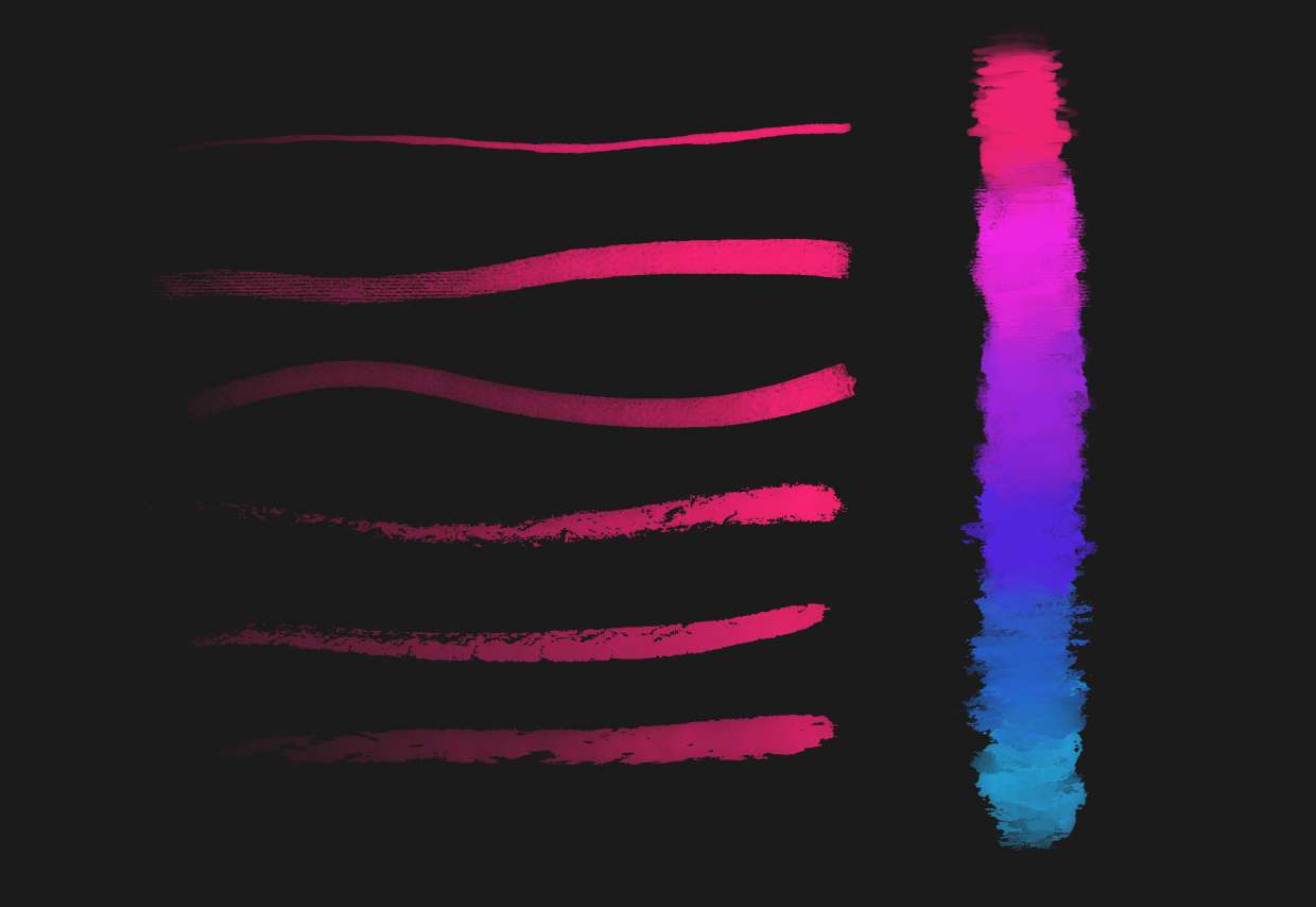Free dual brushes - Free Brushes for Procreate