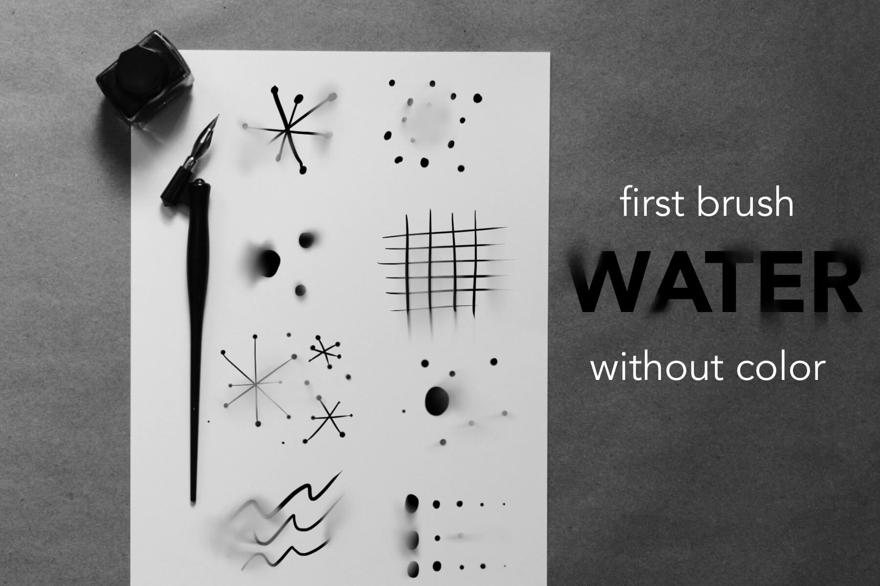 WATER brush - Free Brushes for Procreate