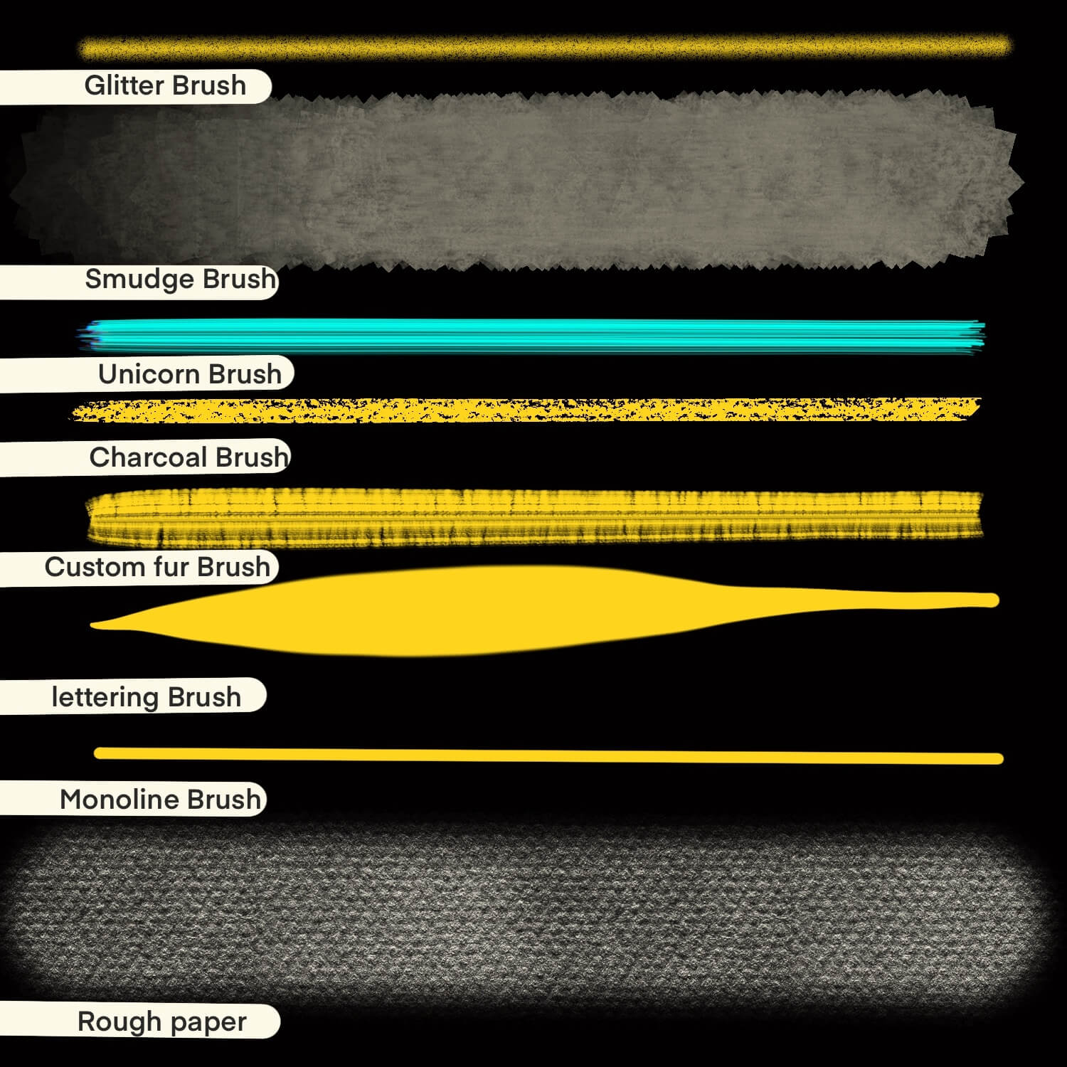 Multi Usage Procreate Brush Set - Free Brushes for Procreate